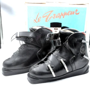 Ancienne paire chaussures ski alpin LE TRAPPEUR Jeux Olympiques 1968 Grenoble - Bild 1 von 15