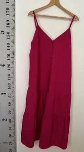 Maxi abito rosa donna Ted Baker taglia 5 UK 16  - Foto 1 di 6