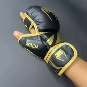 Profi MMA Boxhandschuhe Halbfinger Sandsack Karate Muay Thai Training - Bild 1 von 24