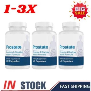 1-3X Supporto/Supporto Prostata Uomo Avanzato di Ideal Prostate Plus 60pz/bottiglia - Foto 1 di 11