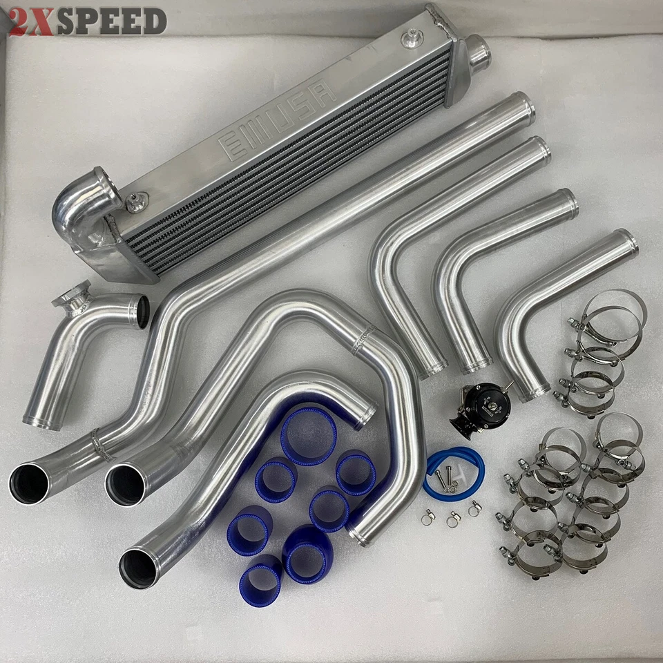 Intercooler + Tubería + Silicona + Abrazadera + COMBO BOV solo para ACURA RSX 02-06 DC5 Foto 1 de 4