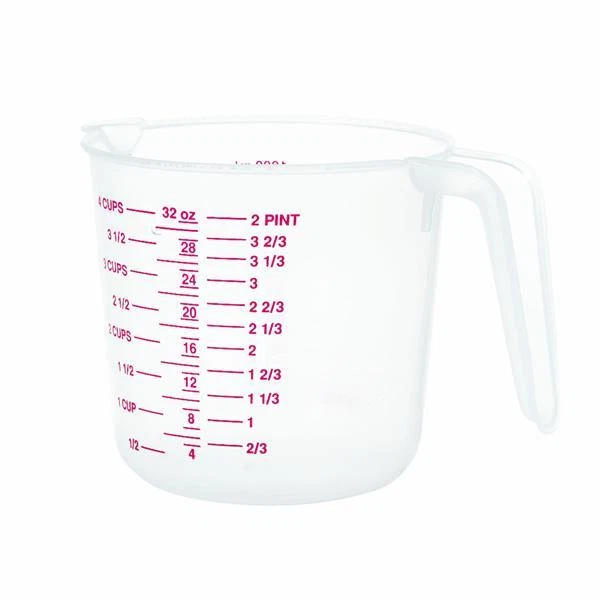 (48)-Norpro 4 tazas estándar y métrico vaso medidor de plástico 3037 Foto 1 de 1