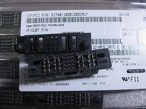 1x 51740-10201202CALF Power to the Board 552-5EBF-PWRBLADE RECEPTACLE - VERTICAL - Picture 1 of 4