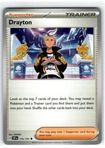 Pokemon Drayton Uncommon Near Mint - Picture 1 of 2