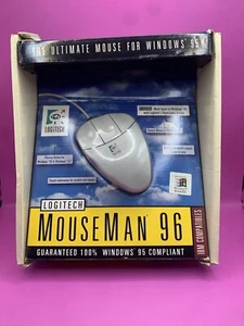LOGITECH MOUSEMAN 96 Round PS/2 to Serial (9-pin) (016) - Picture 1 of 7