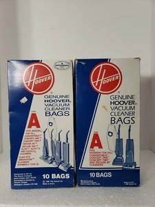 2 Boxes 13 Genuine Hoover Convertible, Decade, Elite, Legacy Type A Vacuum Bags - Picture 1 of 4