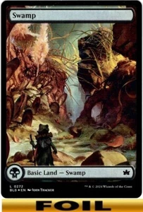 1x - SWAMP - #272 - FOIL FULL ART - Bloomburrow - NM MTG - Bild 1 von 1