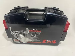 Vtg Fenwick 2X4 ,30 Dual 2 Sided Latching LURE Fishing Tackle Box 17X11 X4.5 - Picture 1 of 17