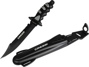 Cuchillo gigante Cressi, negro/plateado - Imagen 1 de 7
