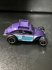 Hot Wheels Custom Volkswagen Beetle - Purple Sparkle/ Blue - Picture 1 of 4