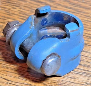 Abrazadera de tija de sillín de bicicleta azul vintage de Hiawatha Cruiser - Imagen 1 de 8