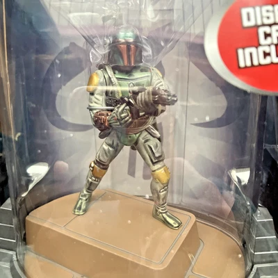 Star Wars Titanium Limited Die Cast Boba Fett 4" acabamento colorido - Imagem 1 de 4