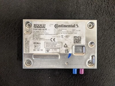 RENAULT KANGOO MK3 XFK MODULO CONTROLLO BLUETOOTH 2591A6180R - Immagine 1 di 3