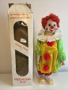 Heritage Mint Ltd Clown Collection Happy Huey D-44, 16" 40cm Porcelain w/ Box - Picture 1 of 11