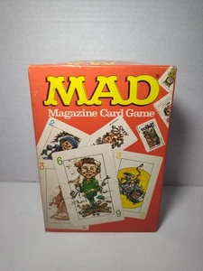 1979 MAD Magazine Card Game 100% Complete w/Box & Rules -Vintage Parker Brothers - Picture 1 of 7