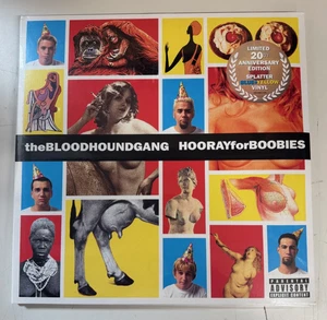 The Bloodhound Gang - Hooray for Boobies - Blue Yellow 2 LP LTD - NEW SEE PHOTOS - Picture 1 of 4