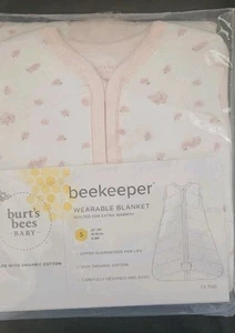 Burt'S Bees Baby Beekeeper Wearable Quilted Blanket, Organic Cotton Swaddle, Sm - Picture 1 of 5