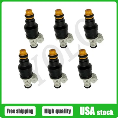 6x Fuel Injectors For Ford Ford Mustang 3.8L V6 1994-1996 F3DE-B4D US STOCK Foto 1 de 4