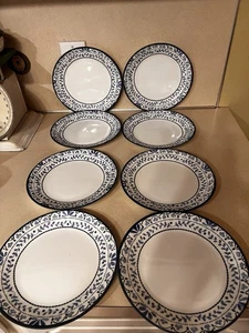 Corelle Vitrelle Salat Brotteller 8" Portofino Set 8 - Bild 1 von 4