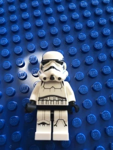 LEGO Star Wars Imperial Stormtrooper Minifigure Printed Legs/ Blue Helmet SW0585 - Picture 1 of 5