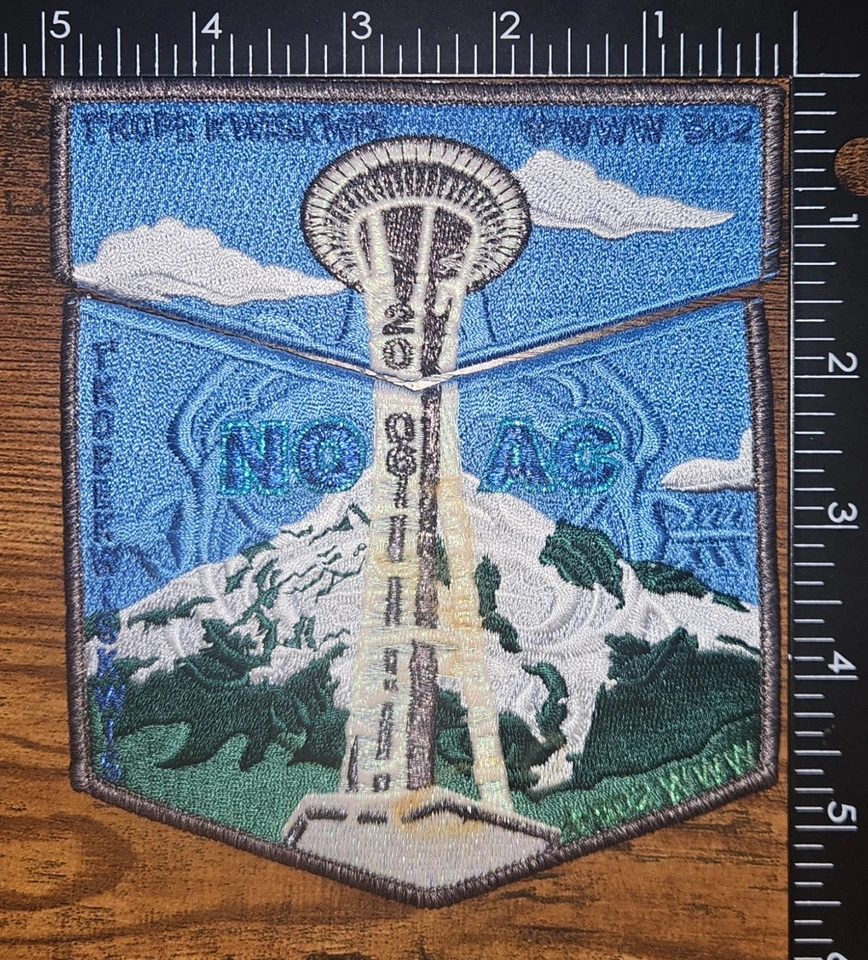 T'Kope Kwiskwis Lodge 502 Chief Seattle WA NOAC 2006 Set Flap Patches - Image 1 of 1
