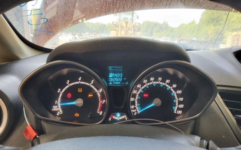 2017 Ford Fiesta Instrument Speedometer Gauge cluster, MPH, ID D2BT-10849-GAT - Image 1 of 4