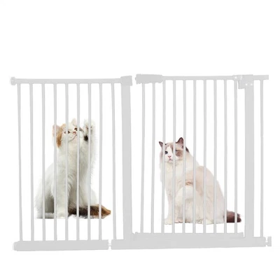 76-175 cm Treppengitter Treppenschutzgitter Kindergitter ohne Bohren Auto-Close - Bild 1 von 4