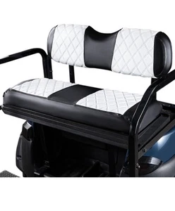 NOKINS Golf Cart Diamond Vinyl Seat Covers, Fit Club Car Precedent/DS/EZGO RXV/T - Picture 1 of 7