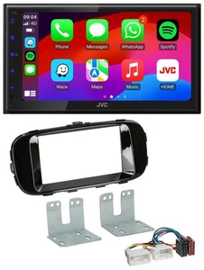 JVC Bluetooth 2DIN MP3 DAB USB Autoradio für Kia Soul PS ab 14 piano-schwarz - Bild 1 von 8