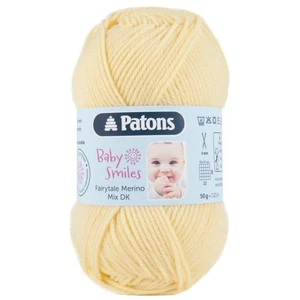 Patons Baby Strickgarn Smiles Fairytale Merinowolle Mix DK doppelt gehäkelt - Bild 1 von 57