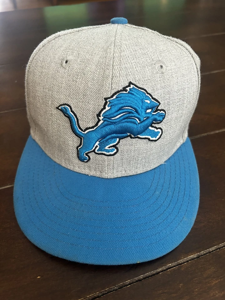 Detroit Lions New Era YOUTH Sombrero Snapback Gris NFL Foto 1 de 3
