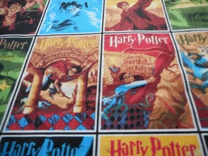 Brand New Licensed Harry Potter 100% Cotton by the 1/2 yard 18" x 44" - Picture 1 of 9
