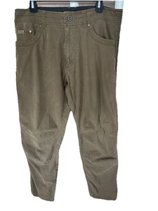 Herren Kuhl 35x34 Revolvr Vintage Patina Dye Olivgrün Hose Wandern Outdoor - Bild 1 von 14