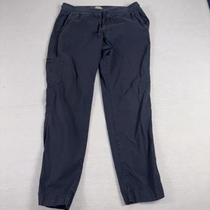 L.L.Bean Men's  Pants Size Medium Blue Drawstring Lightweight Outdoor - Picture 1 of 10