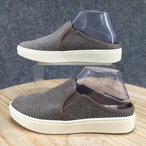 Sofft Shoes Womens 6.5 M Somers Slip-On Sneakers Gray Leather Low Top Comfort - Picture 1 of 16