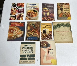 Vintage Small Cookbook Lots Of 10 - Bild 1 von 11