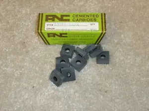 10 New ANC SNMA 432 026 Carbide Inserts - Picture 1 of 2