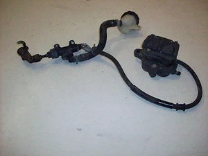 1986 HONDA VF500F INTERCEPTOR REAR MASTER CYLINDER REAR CALIPERS OEM  - Picture 1 of 9