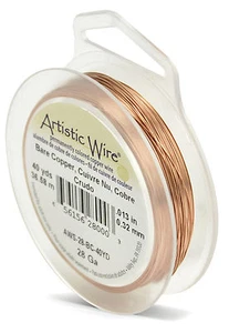 Beadalon Artistic Wire- 28 gauge (0.32mm) Standard Colours (Various Available) - Picture 1 of 21