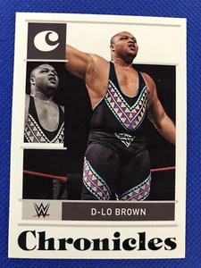 2022 #15 D-Lo Brown Panini Chronicles WWE Legend - Imagen 1 de 2