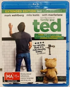 Ted (Mark Wahlberg, Seth MacFarlane) Blu-ray, VGC - Picture 1 of 4