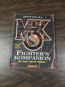 Official Mortal Kombat 3 Fighters Kompanion Rough Condition - Picture 1 of 7
