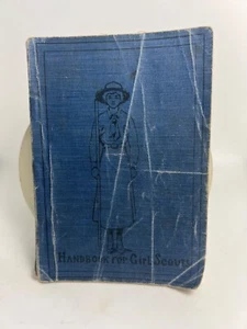HTF 1917 Girl Scouts 1st Ed Handbook Illustrated Agnes & Robert Baden Powell !! - Picture 1 of 18