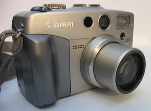 Vtg Canon PowerShot G2 4.0MP Digital Camera PC-1015 W/Charger & 2Batteries, Case - Picture 1 of 15