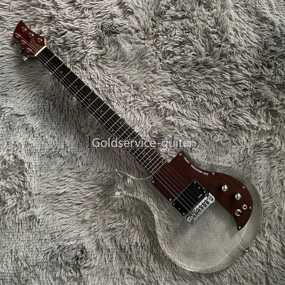 Dan Model Crystal Electric Guitar Acrylic Body Maple Neck Hot Version