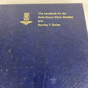 The Handbook For The Rolls Royce Silver Shadow & Bentley T Series TSD2394 - 1967 - Picture 1 of 14