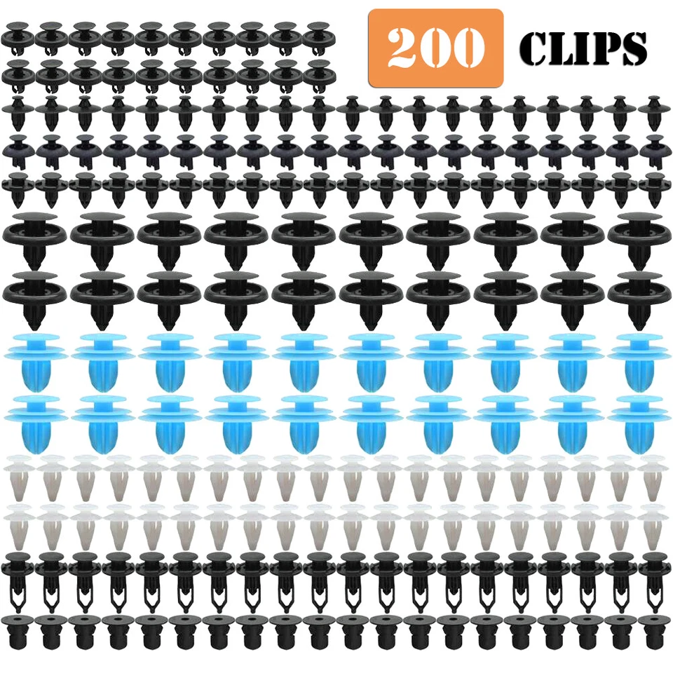 200x Body Clip Engine Cover Shroud Cowling Guard Retainer for Toyota Hilux Prado - image 1 of 4