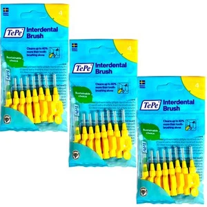 3x TePe Original Interdentalbürsten 0,7mm gelb- 8 Stück Zahnzwischenraumbürste - Bild 1 von 6