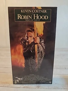 Robin Hood: Prince of Thieves (VHS 1991) Kevin Costner, Morgan Freeman, Romance - Picture 1 of 5