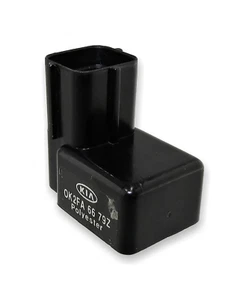 Relé/sensor/módulo ABS negro 6 pines genuino Kia Carens II (02-06) 0K2FA6679Z - Imagen 1 de 11